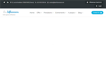 Tablet Screenshot of lesinfluenceurs.net